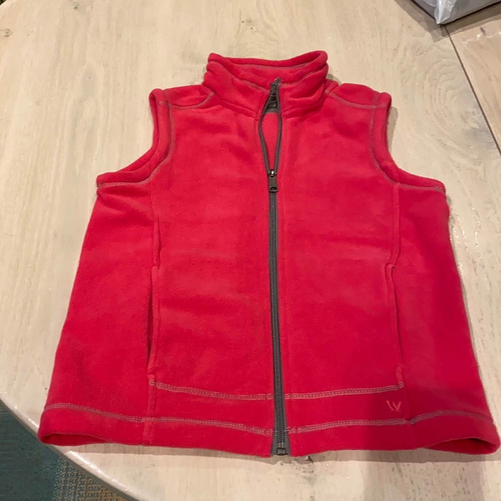 Girls Kids fleece Ski vest
